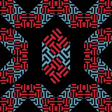 Moda soyut Tekstil seamless modeli moda renkli yaratıcı arka plan ile. Vektör çizim moda ve paketleri için.