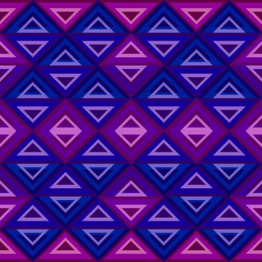 Kabile elmas tarzı renkli vektör çizim moda tekstil baskı ve sarma için ile geometrik soyut seamless modeli.