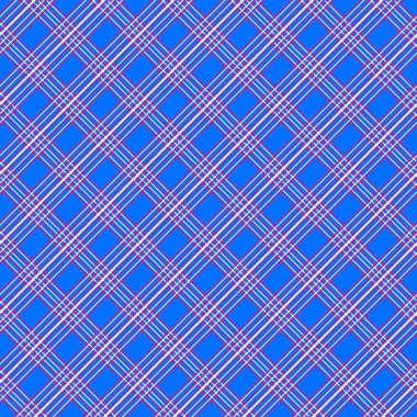 Tartan Soyut Mavi renk ile seamless modeli çizgili
