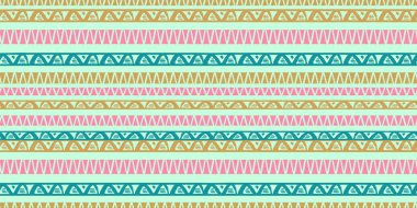 Kabile tasarlamak vektör. Sorunsuz etnik çizgiler vektör çizim ile el yapımı.