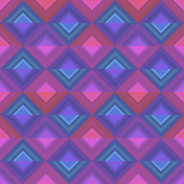 Geometrik soyut desen renkli süsleme ile. Vektör çizim trendy duvar kağıdı ve moda tekstil baskı için hazır için.