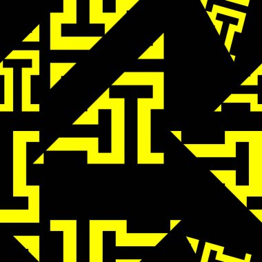 Vektör kabile altın renkli seamless modeli moda yazdırma ve sarma için soyut geometrik üçgen ile. Popüler moda şekli indirmek için hazır.