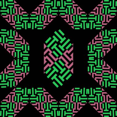 Moda soyut Tekstil seamless modeli moda renkli yaratıcı arka plan ile. Vektör çizim moda ve paketleri için.