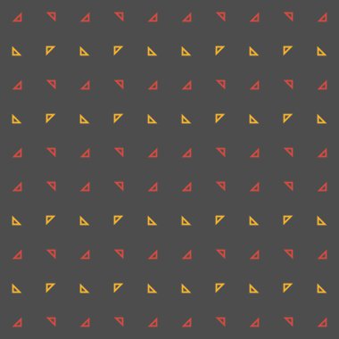 Dikişsiz çok renkli geometrik soyut desen vektör çizim yazdırma ve kaydırma moda için hazır.