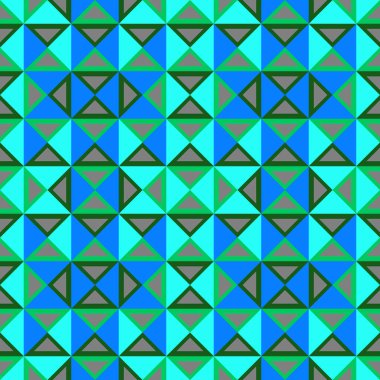 Kabile elmas tarzı renkli vektör çizim moda tekstil baskı ve sarma için ile geometrik soyut seamless modeli.