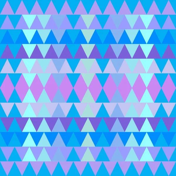 섬유에 빛깔로 다채로운 기하학적 원활한 일러스트 삼각형 추상적인 — 스톡 벡터