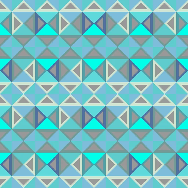 Modny Niebieski Abstrakcja Bezszwowe Wzór Geometryczny Ilustracja Wektorowa Zawijanie Mody — Wektor stockowy