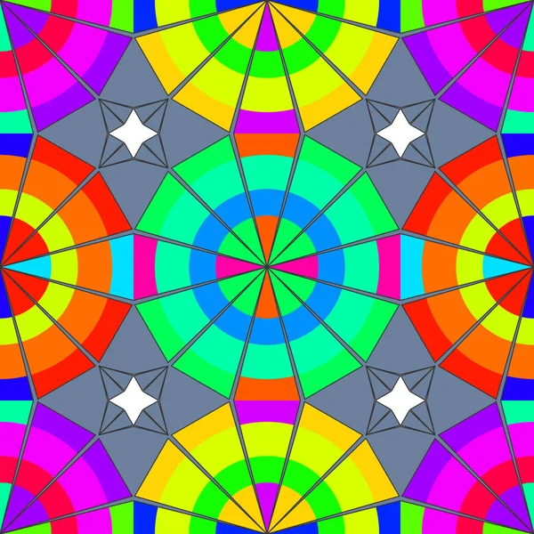 Πολύχρωμο Mandalas Ανατολίτικο Διακοσμητικό Μοτίβο Υπόβαθρο Ταπετσαρία Εικονογράφηση Διάνυσμα Για — Διανυσματικό Αρχείο