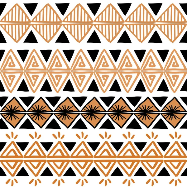 Tribal Patroon Vector Met Pastel Kleuren Afrikaanse Etnische Achtergrond Goed — Stockvector