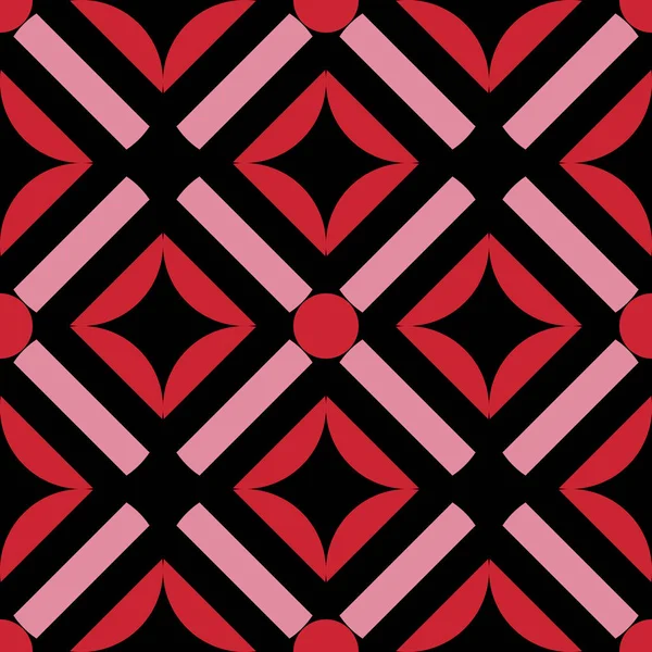 Kız gibi geometrik soyut seamless modeli kadınsı renkler ve benzersiz alışılmadık şekli ile. Vektör çizim için kaydırma, moda ve tekstil baskı.