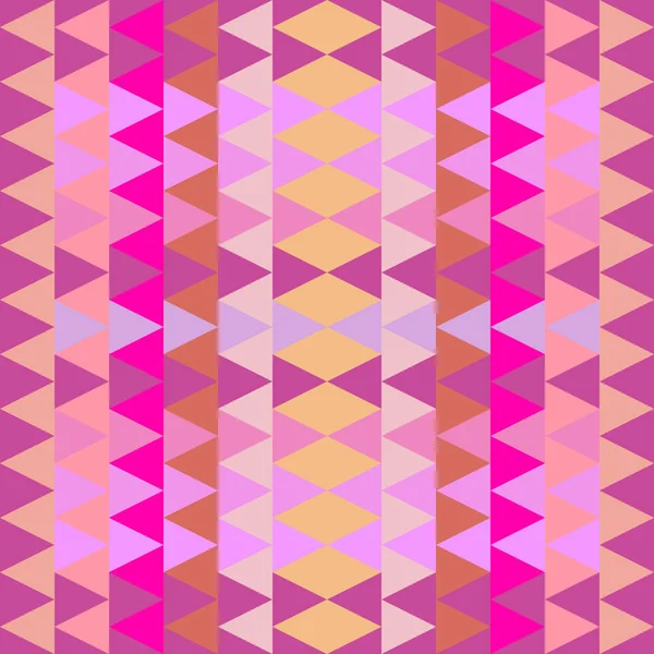 Färgglada Geometriska Sömlösa Mönster Vektorillustration Med Trendiga Multicolor För Mode — Stock vektor