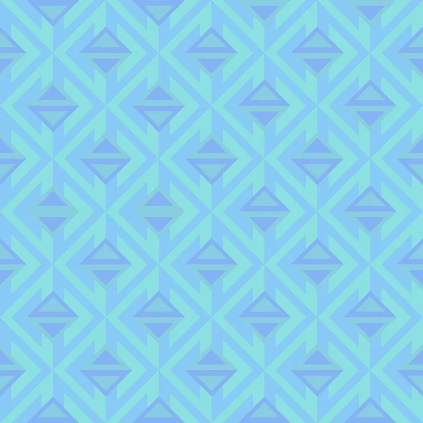 Modèle Abstrait Sans Couture Géométrique Bleu Mode Illustration Vectorielle Pour — Image vectorielle