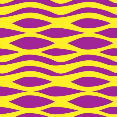 Renkli dalgalar Dikişsiz desen vektör çizim