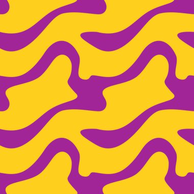 Renkli dalgalar Dikişsiz desen vektör çizim