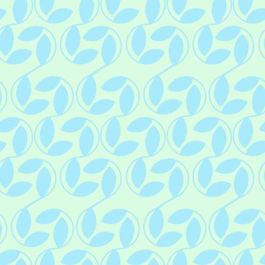 Pastel renkler ile geometrik çiçek desenli. sorunsuz İskandinavya tarzı arka plan yumuşak renkli vektör çizim ile.