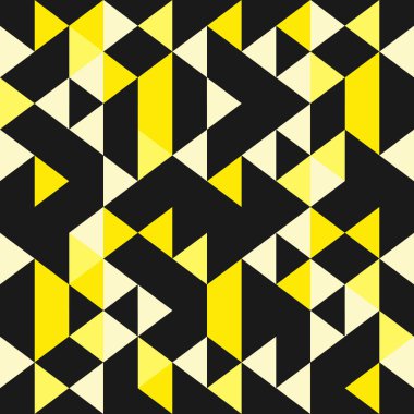 Vektör üçgen desen renkleri siyah ve altın arka plan duvar kağıdı moda tekstil baskı Gösterim amacıyla hazır ile