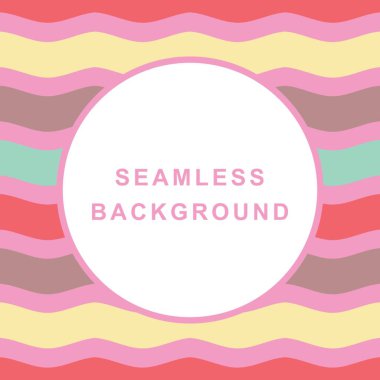 Kesintisiz renkli çizgili desen arka plan vektör çizim moda tekstil baskı için pastel renklerle hat