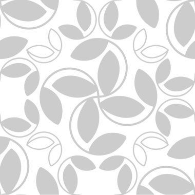 Trendy İskandinav tarzı tek renkli renkli vektör çizim kumaş moda tekstil baskı ve duvar kağıdı sanat için hazır ile geometrik çiçek seamless modeli.