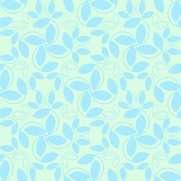 Motif Floral Géométrique Aux Couleurs Pastel Fond Abstrait Style Scandinave — Image vectorielle