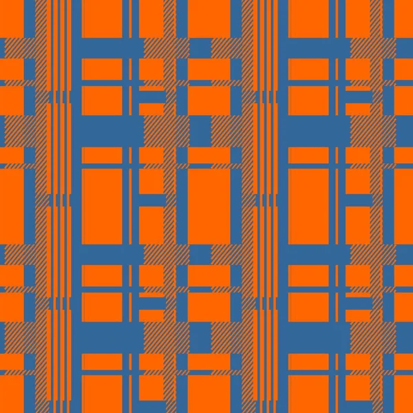 Modèle Carreaux Tartan Sans Couture — Image vectorielle