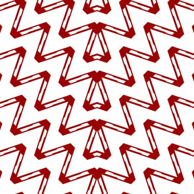 Çizgili zikzak moda ile geometrik seamless modeli kafes çizgileri arka plan vintage tarzı vektör çizim moda tekstil ve duvar kağıdı.