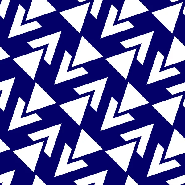 Синие Шевроны Бесшовные Фон Шаблон Современный Дизайн Моды Текстильной Печати — стоковый вектор