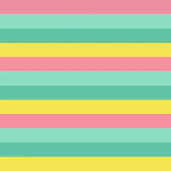 Strepen Regenboog Kleurrijke Naadloze Patroon Vectorillustratie — Stockvector