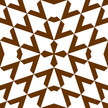 Geometrik soyut üçgen çember Dikişsiz desen vektör çizim