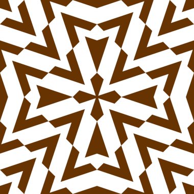 Geometrik soyut üçgen çember Dikişsiz desen vektör çizim