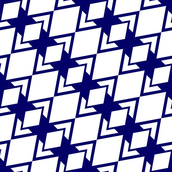 Cudzysłowy Ostrokątne Niebieski Wzór Tła Nowoczesny Design Moda Tkaninie Tapeta — Wektor stockowy