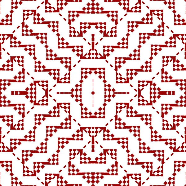 Abstrakte Geometrische Muster Vintage Vector Tribal Geometrischer Hintergrund Für Wandverpackung — Stockvektor