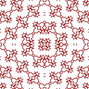 Vektör seamless modeli. Modern şık doku zarif tasarım. Geometrik döşemeleri edikula illüstrasyon oluşan bir tablo ile yinelenen.