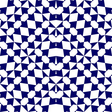 Geometrik soyut rhombus Dikişsiz desen vektör çizim