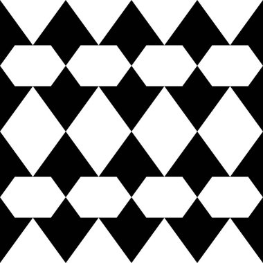 Geometrik soyut rhombus Dikişsiz desen vektör çizim