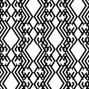 vektör soyut kabile desen arka plan. Satır rhombus süs çizim ile etnik geometrik çizgili.