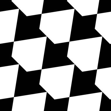 Geometrik soyut rhombus Dikişsiz desen vektör çizim