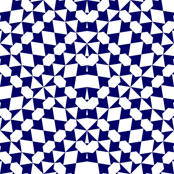 Ilustración Geométrica Abstracta Rombo Patrón Sin Costura Vector — Archivo Imágenes Vectoriales