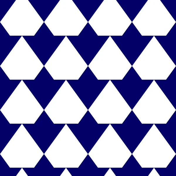 幾何学的な抽象的な菱形のシームレスなパターン ベクトル図 — ストックベクタ