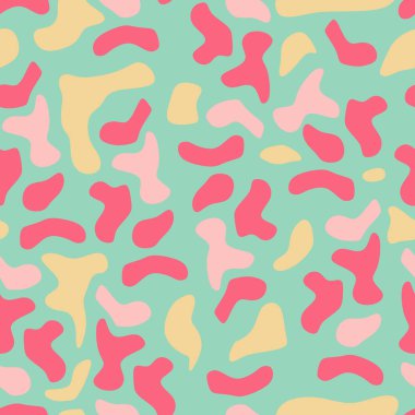 Son moda renkli kamuflaj Dikişsiz desen vektör çizim moda tekstil baskı ve sarma için hazır için.