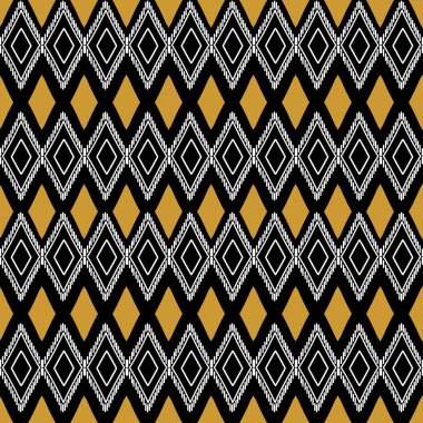 Bohem kabile seamless modeli el çekilmiş etnik köken renkli trendy soyut moda Tekstil baskı için. Maya çizgili kültürel simgesi.