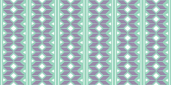 Geometrische ethnische orientalische nahtlose Muster traditionelles Design für Hintergrund, Teppich, Tapete, Kleidung, Verpackung, Batik, Stoff, Vektorillustration.Stickereistil für Damenmode — Stockvektor