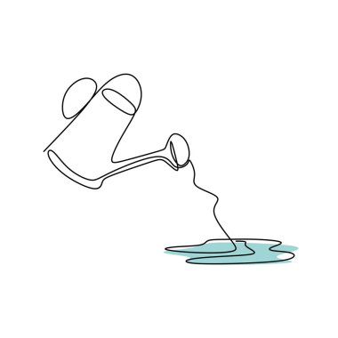 sürekli çizim için sulama tesisleri.