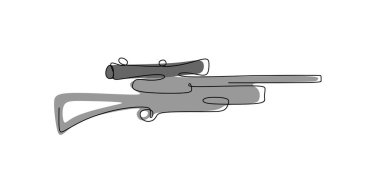 silah keskin nişancı için sürekli çizgi çizme aracını.