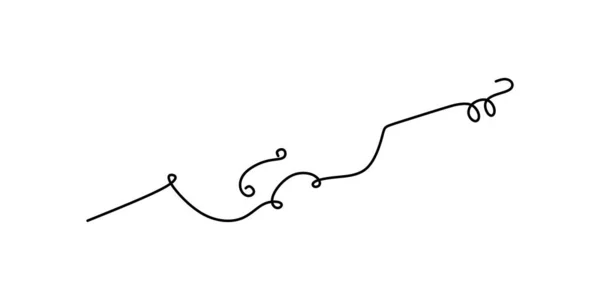 Violon continu dessin d'une ligne design minimalisme sur fond blanc — Image vectorielle