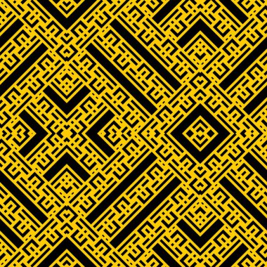 sarı siyah Art Deco Çin basit oryantal arkaplan dokusu