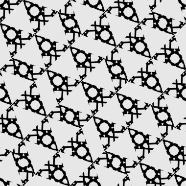 Tekstil, seramik fayanslar ve tasarım için beyaz siyah sanat deco dekoltesi