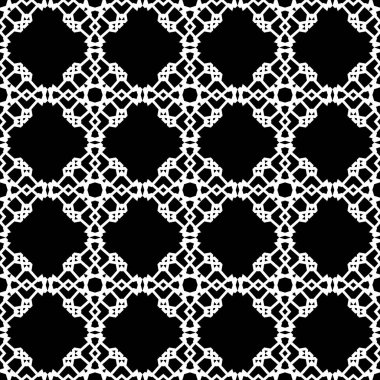 Alfabe Arkaplanı Tasarım, Web Sitesi, Banner için beyaz Art Deco Vector Illustration. Harf Abc Eleman Şablonu