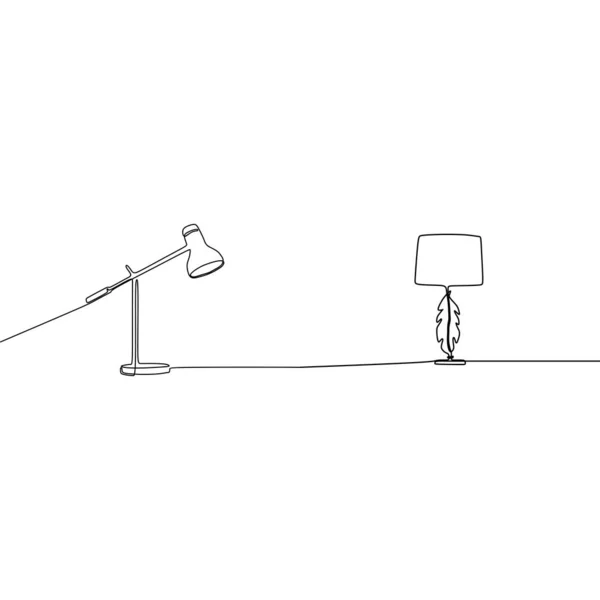 Набор значков ламп для веб-дизайна, изолированных на белом фоне — стоковый вектор