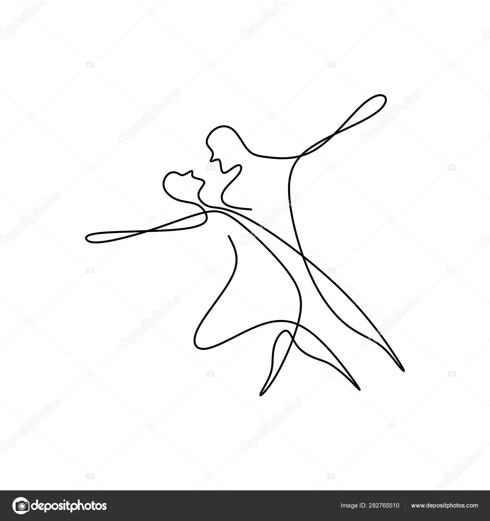 1,608 Valentine Couples Dancing Drawing Images, Stock Photos, 3D objects, &  Vectors | Shutterstock