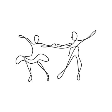 çift dans bir satır